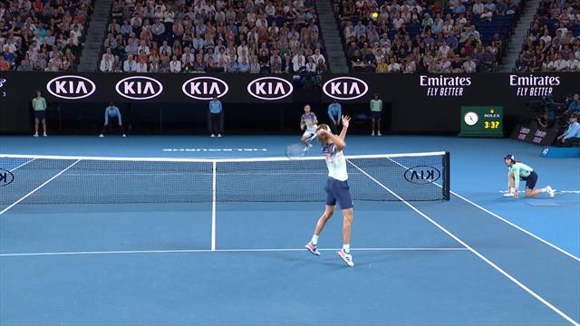 ‘Wasn’t remotely close!’ – Zverev rushes smash, misses by a long way ‘Wasn’t remotely close!’ – Zverev rushes smash, misses by a long way