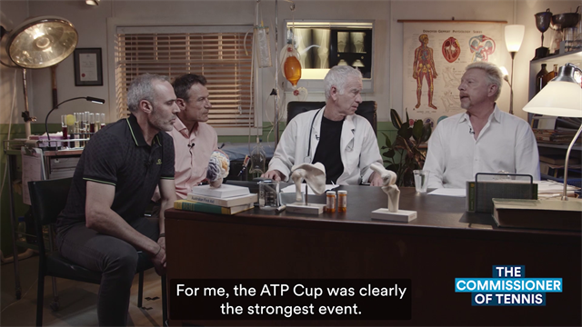 Becker to Commissioner McEnroe: ATP Cup is clearly the strongest offering Becker to Commissioner McEnroe: ATP Cup is clearly the strongest offering