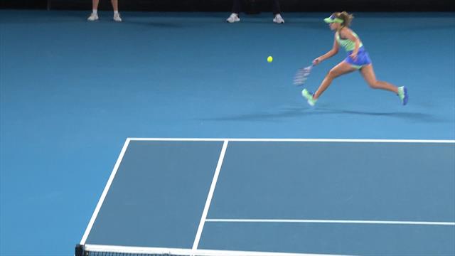 ‘Just fabulous’ – Muguruza seals game with textbook smash ‘Just fabulous’ – Muguruza seals game with textbook smash