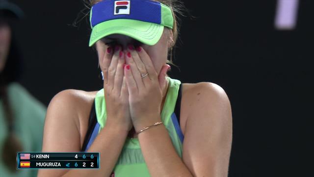 Watch: The moment Kenin won the Australian Open Watch: The moment Kenin won the Australian Open