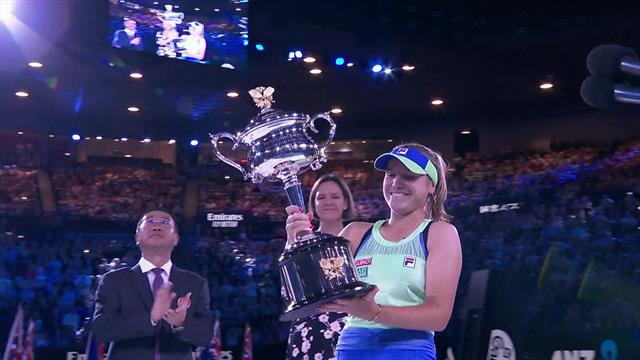 Sofia Kenin: “I sogni si avverano, se ne avete uno provateci fino in fondo e forse si avvererà” Sofia Kenin: “I sogni si avverano, se ne avete uno provateci fino in fondo e forse si avvererà”