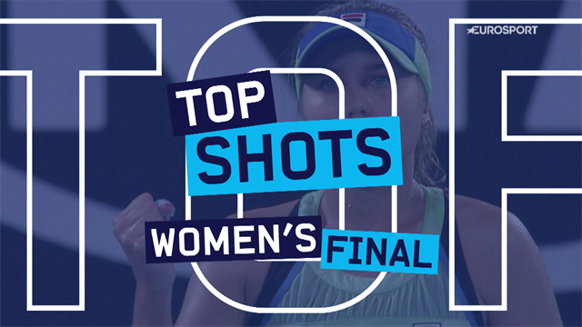 Australian Open | De 5 mooiste punten uit de vrouwenfinale Australian Open | De 5 mooiste punten uit de vrouwenfinale