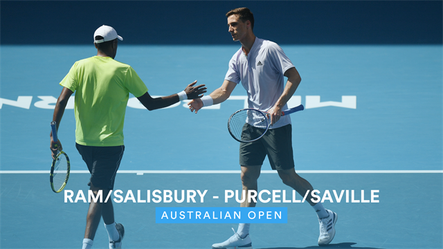 Australian Open: Ram/Salisbury-Purcell/Saville: 6-4 6-2, gli highlights Australian Open: Ram/Salisbury-Purcell/Saville: 6-4 6-2, gli highlights