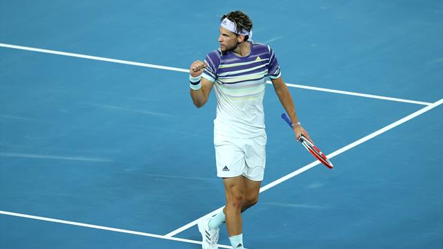 ‘No one beats Djokovic in a rally like that’ – Thiem wins outrageous point against Djokovic ‘No one beats Djokovic in a rally like that’ – Thiem wins outrageous point against Djokovic