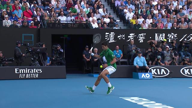 ‘Crowd love a hot-dog!’ – Thiem wins point despite Djokovic brilliance ‘Crowd love a hot-dog!’ – Thiem wins point despite Djokovic brilliance