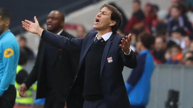 Garcia sur le retard de l'OL : "Le problème, ce n'est pas ce match à Paris..." Garcia sur le retard de l'OL : "Le problème, ce n'est pas ce match à Paris..."