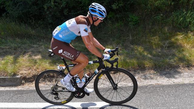 Cosnefroy nouveau leader, O'Connor le plus costaud du jour