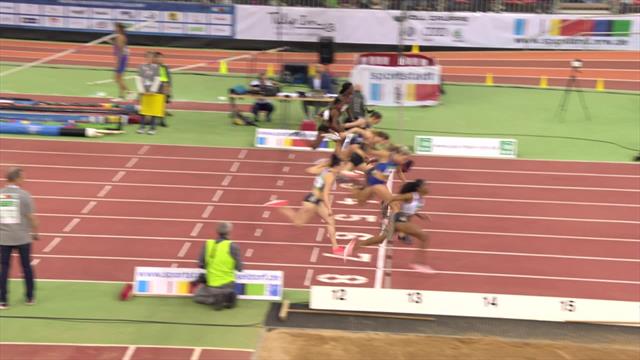 Même au couloir 8, Clemons domine la finale du 60 m Même au couloir 8, Clemons domine la finale du 60 m