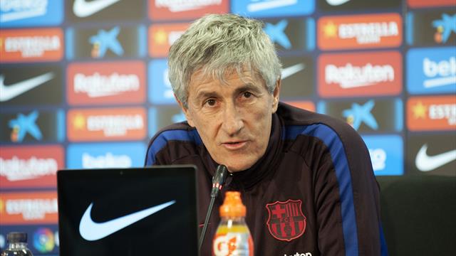 Déçu, Setién admet qu'il avait "placé beaucoup d'espoir en Dembélé" Déçu, Setién admet qu'il avait "placé beaucoup d'espoir en Dembélé"