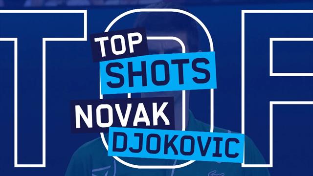 De beste punten van Novak Djokovic op de Australian Open 2020 De beste punten van Novak Djokovic op de Australian Open 2020