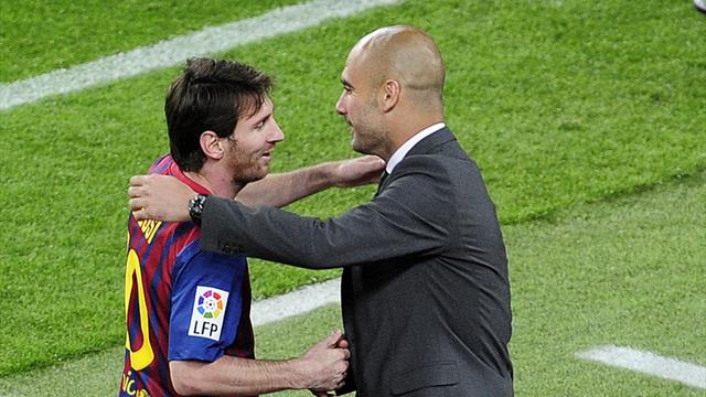 Guardiola répond à la rumeur Messi à City : "Mon souhait, c'est qu'il reste au Barça"