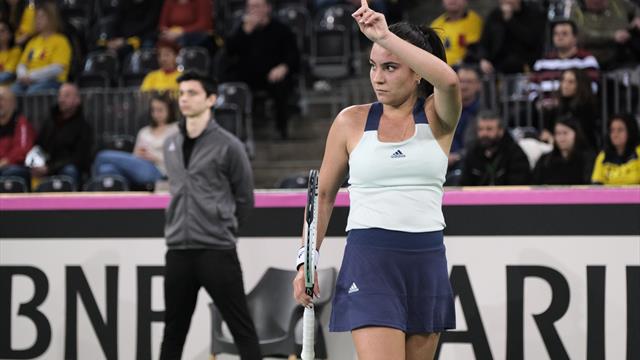 Gabriela Ruse, după debutul în Fed Cup: "Sunt foarte supărată, n-am să dorm bine la noapte"