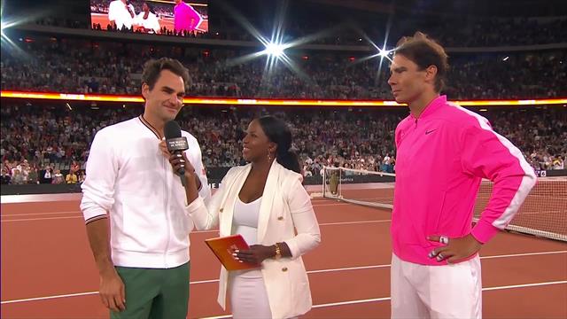 Federer nach Weltrekord: "Das ist so viel mehr als nur Tennis" Federer nach Weltrekord: "Das ist so viel mehr als nur Tennis"