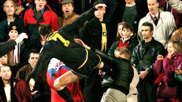25 лет назад Кантона врезал фанату с ноги. Удар определил будущее Эрика и понизил акции «МЮ» на 12%