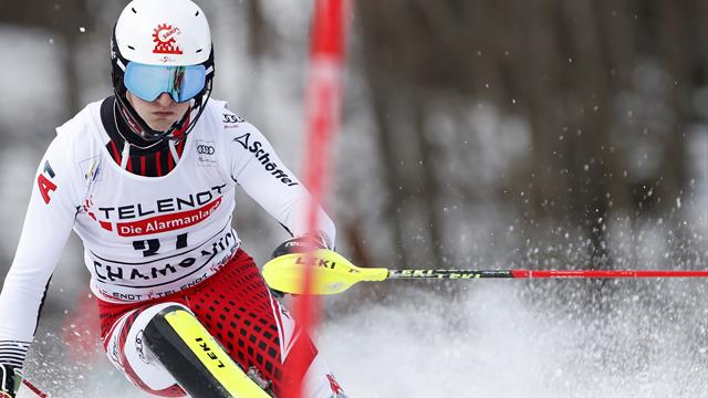 "Neues modernes Slalomfahren": Youngster Pertl und Haugan überraschen in Chamonix "Neues modernes Slalomfahren": Youngster Pertl und Haugan überraschen in Chamonix