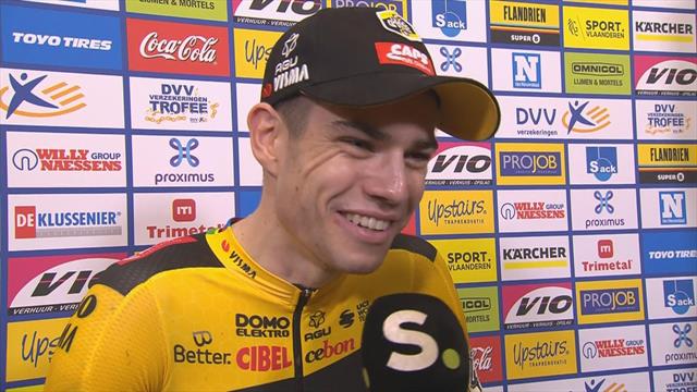 DVV Trofee: | "Dit is een bevestiging dat ik het nog kan" - van Aert DVV Trofee: | "Dit is een bevestiging dat ik het nog kan" - van Aert