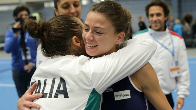Switzerland, Spain and Russia through to Fed Cup Finals