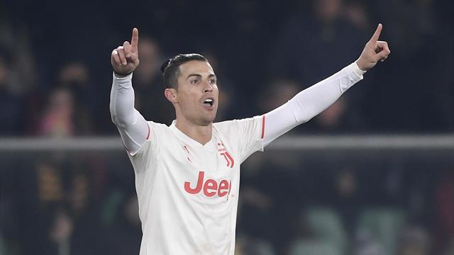 Cristiano Ronaldo, primul jucător din istoria lui Juventus care înscrie în 10 partide consecutive