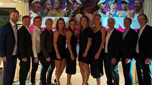 Fed-Cup-Damen und Schüttler in Feierlaune: "War eine gute Woche"