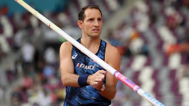 Privé de son bien, Lavillenie fait avec : "Je ne peux pas dire que je suis super content"