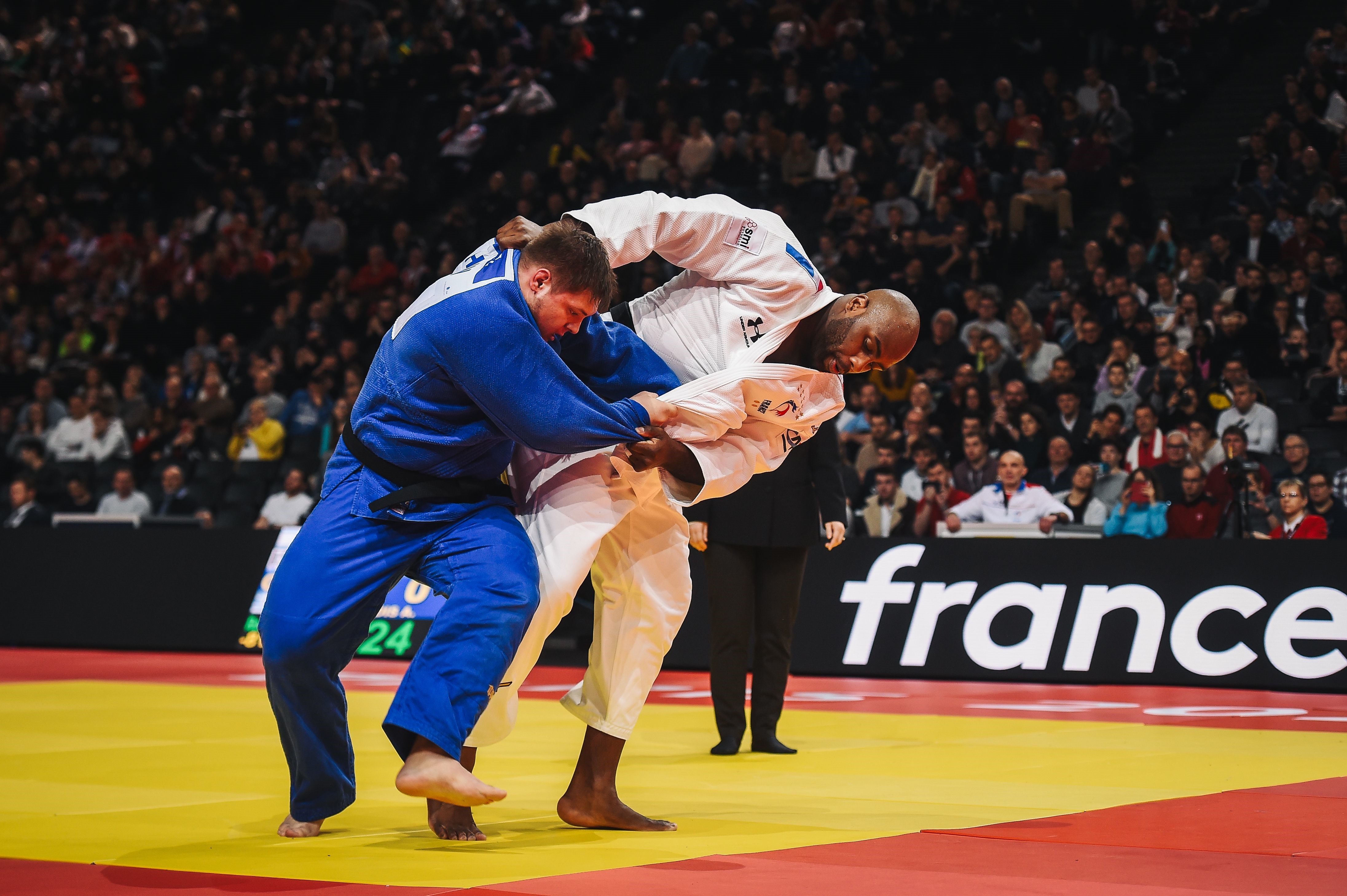 Teddy Riner contre Richard Sipocz au Grand Slam de Paris 2020