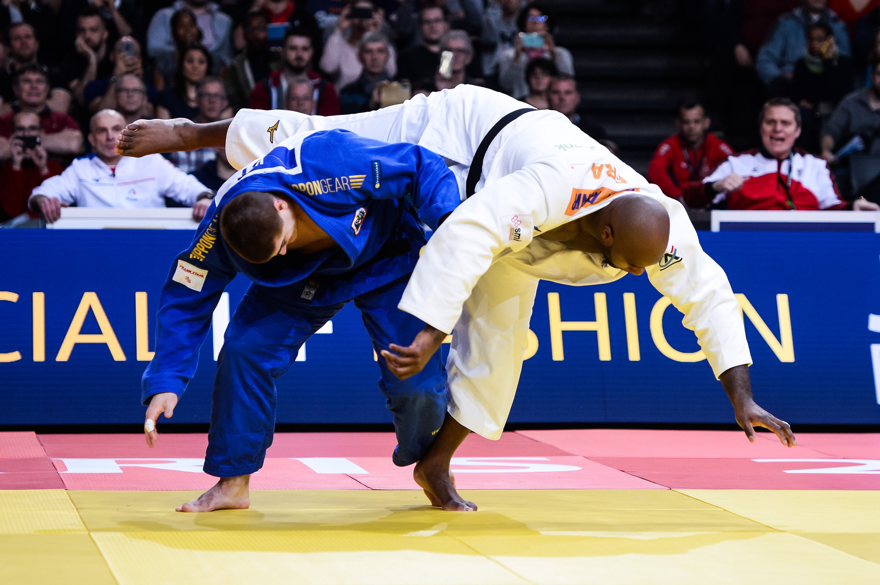 Teddy Riner contre Stephan Hegyi au Grand Slam de Paris 2020