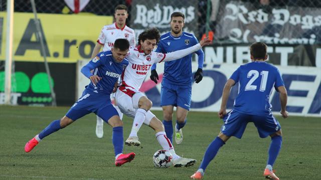 Dinamo, învinsă cu 2-1 de Voluntari. Tudorie a marcat golul victoriei pe final de meci