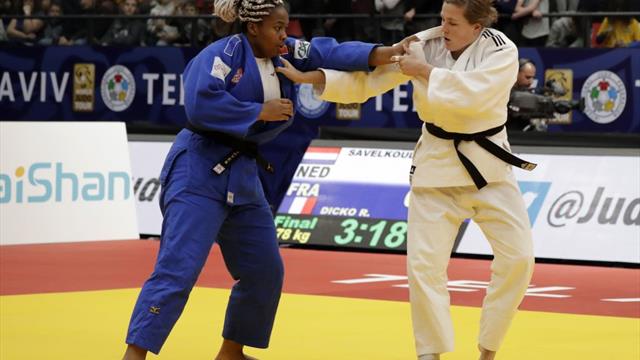 Grand Chelem de Paris : les Françaises vengent Teddy Riner, battu après 10 ans d’invincibilité