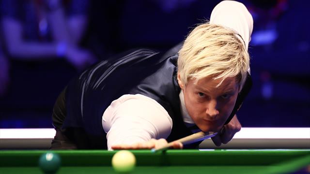 Trotz fünf Centuries: Neil Robertson kämpft sich über die Ziellinie