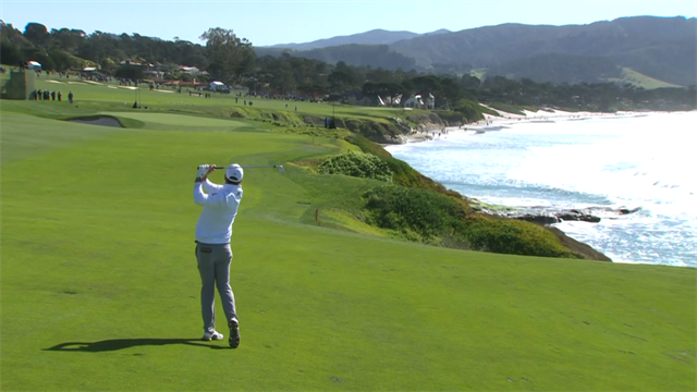 Se højdepunkterne fra finalen af AT&T Pebble Beach Pro-AM, hvor turneringen fik en ny vinder Se højdepunkterne fra finalen af AT&T Pebble Beach Pro-AM, hvor turneringen fik en ny vinder