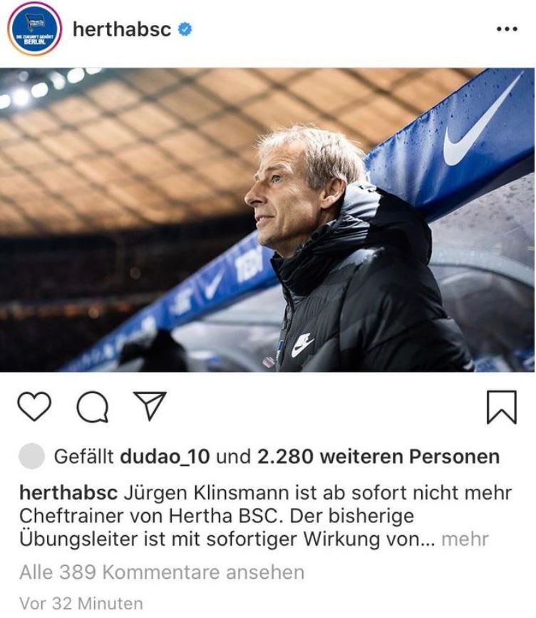Ondrej Duda reagiert auf Klinsmann-Rücktritt