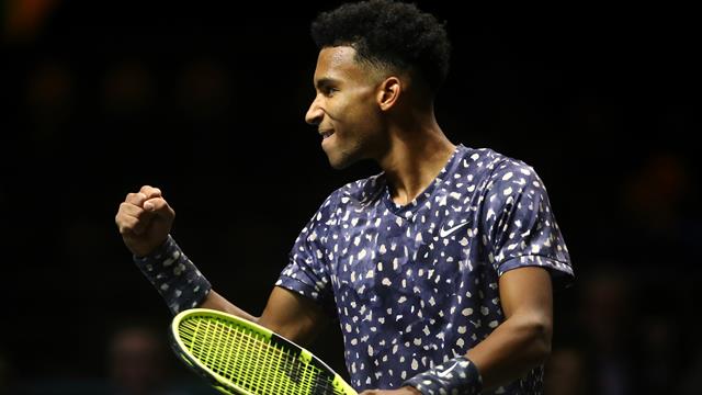 Auger-Aliassime en voulait plus que Dimitrov