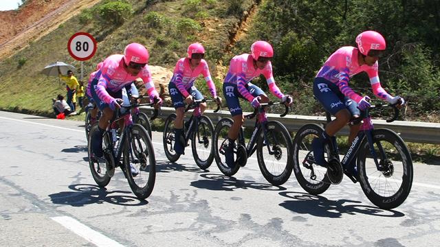 Zeitfahr-Auftakt geht an EF Pro Cycling - Ineos klar geschlagen