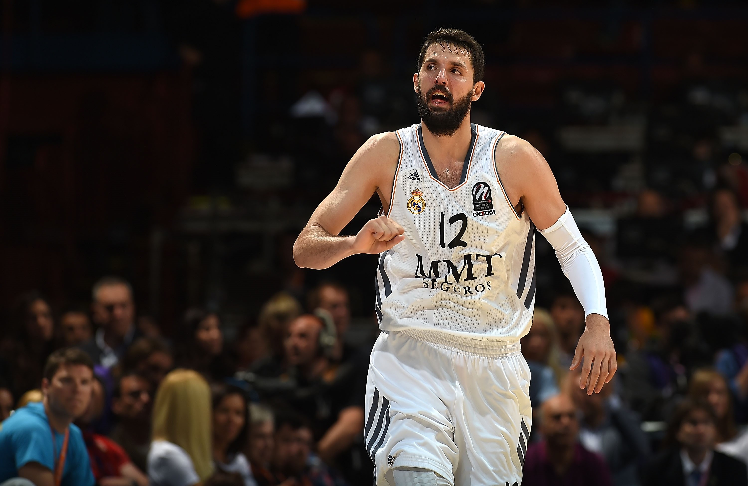 Nikola Mirotic, entonces jugador del Real Madrid en 2014