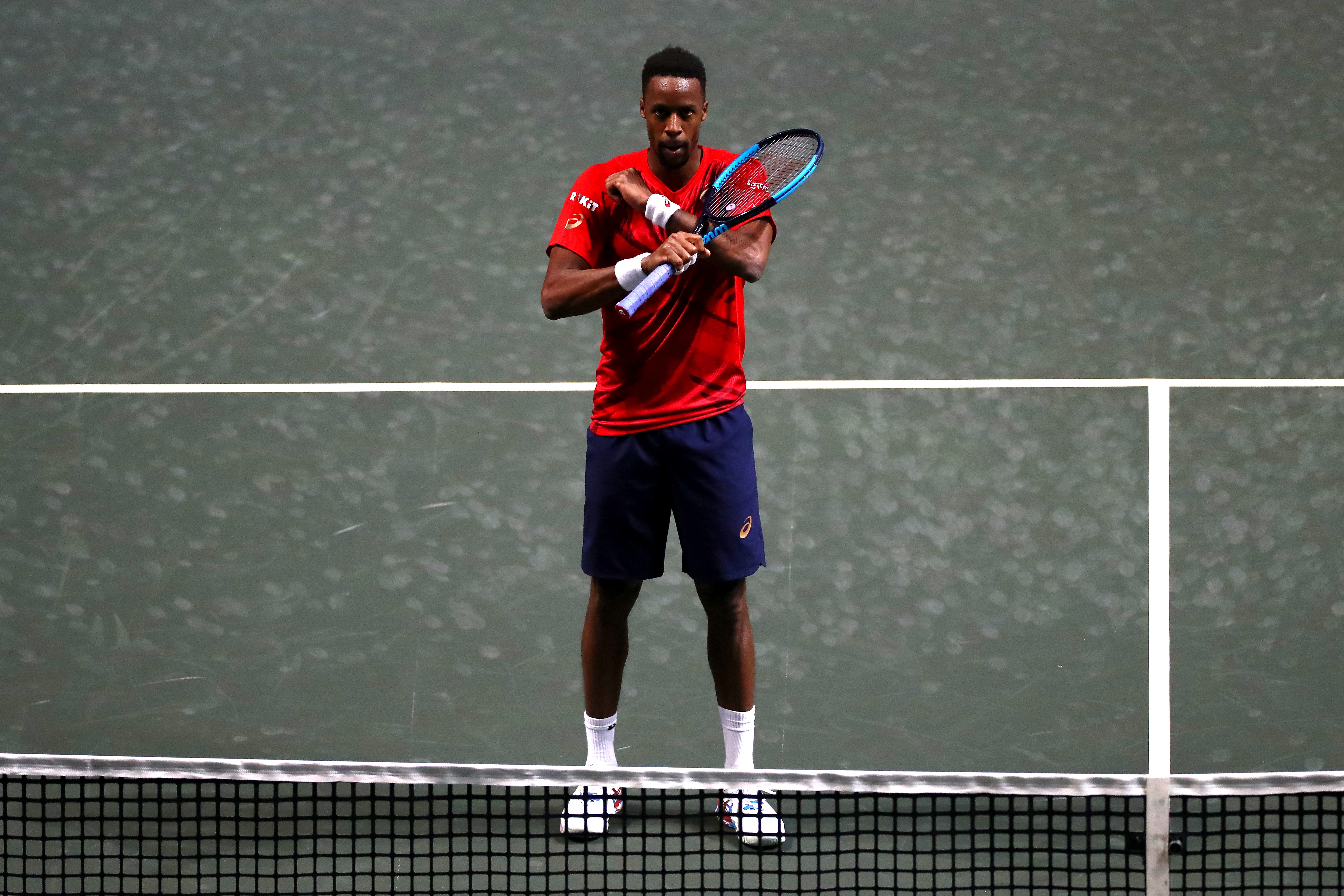 Gaël Monfils à Rotterdam en 2020