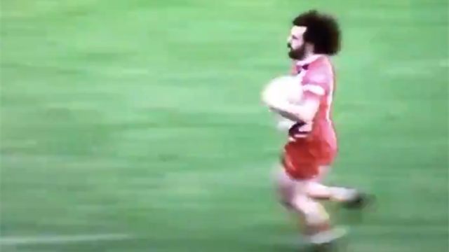 Lo nunca visto: ¡Mo Salah se pasa al rugby!