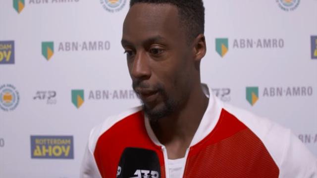 Monfils : "Très dur pour moi d'affronter Simon au prochain tour" Monfils : "Très dur pour moi d'affronter Simon au prochain tour"