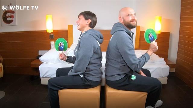 Hingst vs Lerch - Zimmerduell der Wolfsburg-Profis mit Spaßgarantie Hingst vs Lerch - Zimmerduell der Wolfsburg-Profis mit Spaßgarantie