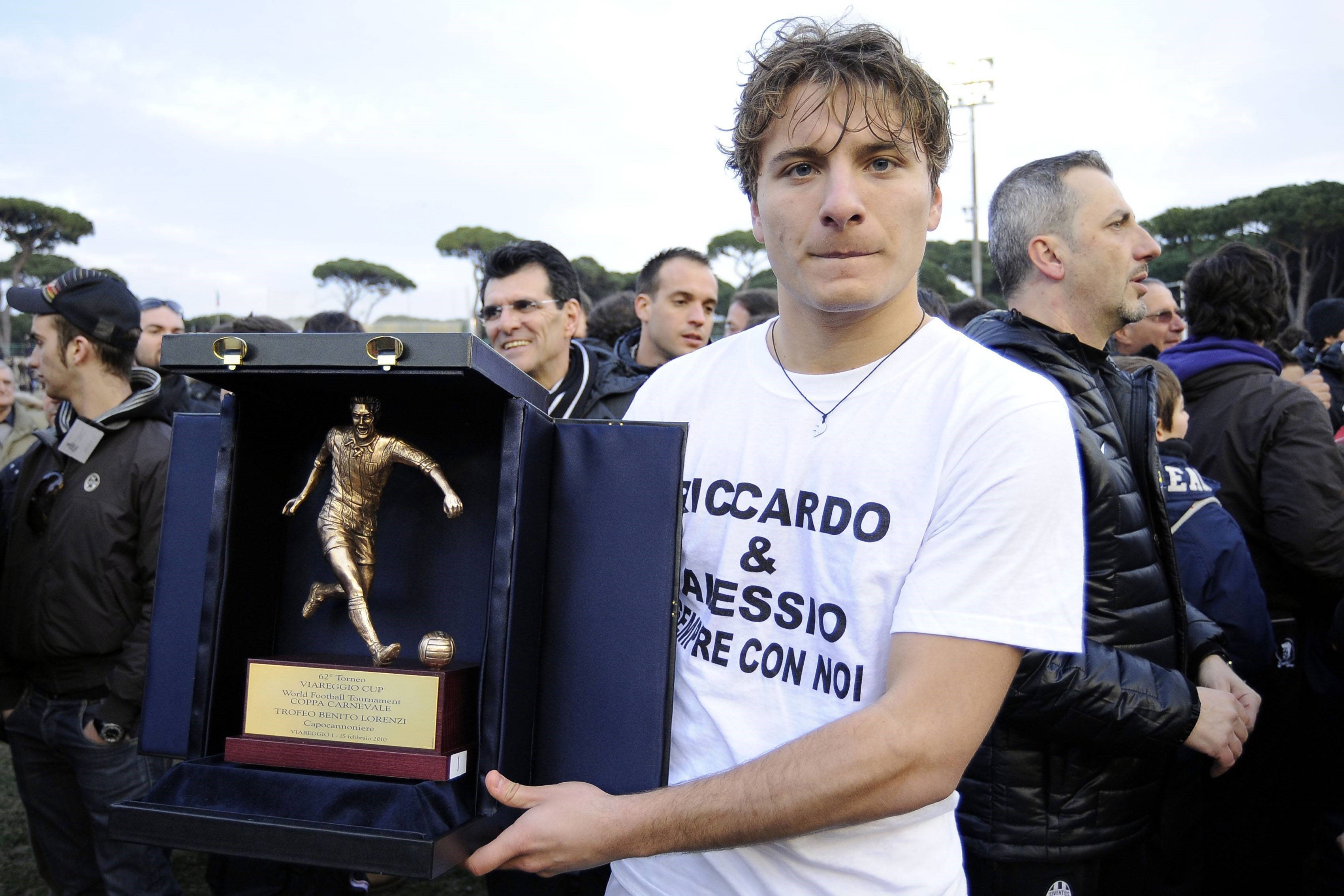 Ciro Immobile vince il Golden Boy e dedica il successo a Riccardo Neri e Alessio Fieramosca, i ragazzi annegati nel laghetto artificiale a Vinovo