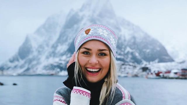 Нордическая красотка покорила не лыжню, а Нуртуга. Легенда лайкает ее фото и зовет на вечеринки