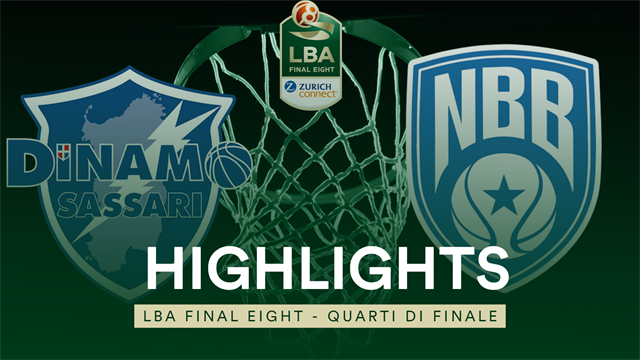Final Eight, highlights: Banco di Sardegna Sassari-Happy Casa Brindisi 86-91 Final Eight, highlights: Banco di Sardegna Sassari-Happy Casa Brindisi 86-91