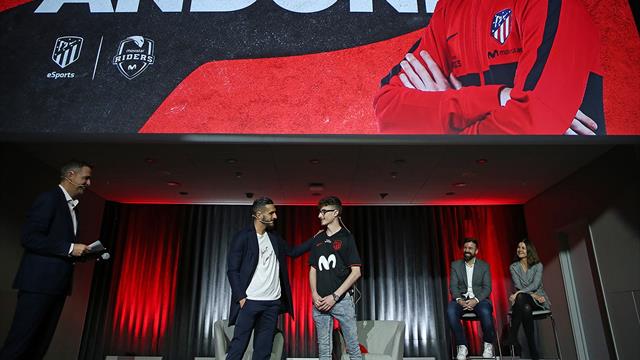 El Atlético presenta un equipo de eSports junto a Movistar Riders El Atlético presenta un equipo de eSports junto a Movistar Riders