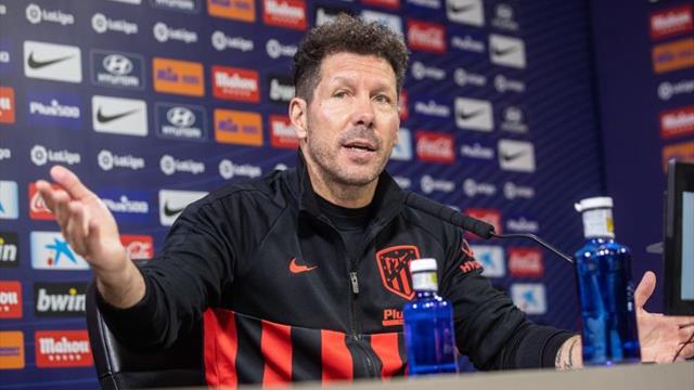 Simeone: "El primer tiempo ante el Granada fue muy cercano a lo que queremos"