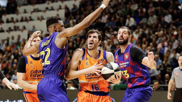 Copa del Rey, Barcelona-Valencia Basket: El campeón se despide a la primera de cambio