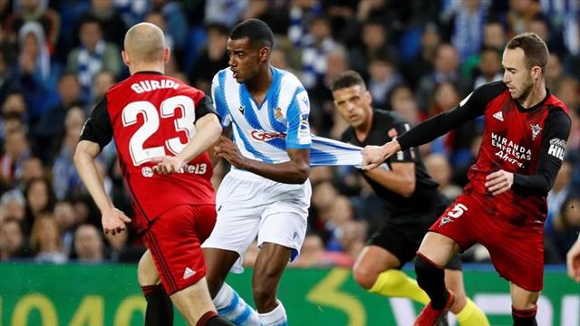Copa del Rey (Semifinales-Ida), Real Sociedad-Mirandés: Anduva tiene la llave de La Cartuja (2-1)