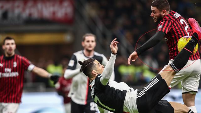 Milan - Juventus 1-1, în turul semifinalelor Cupei. CR7 a câștigat duelul cu Ibra: gol în prelungiri
