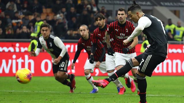 Ronaldo su rigore riprende il Milan al 91': la semifinale d'andata finisce 1-1
