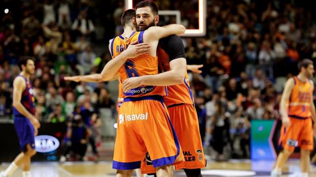 78-82. El Valencia destrona a un campeón intermitente