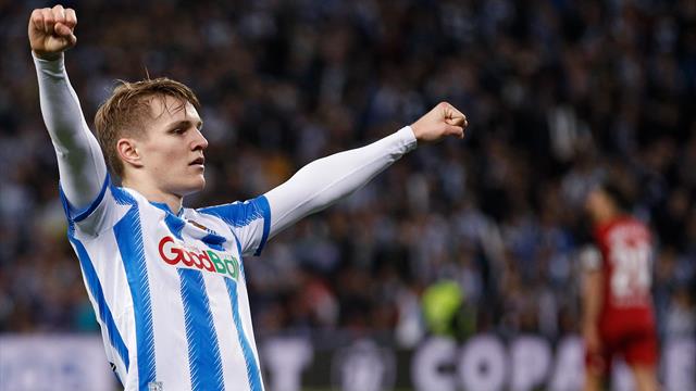 Real Sociedad auf Finalkurs, Ödegaard trifft erneut