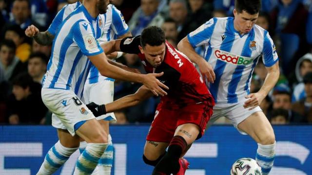 2-1. El Mirandés deja el pase a la final abierto para la vuelta en Anduva